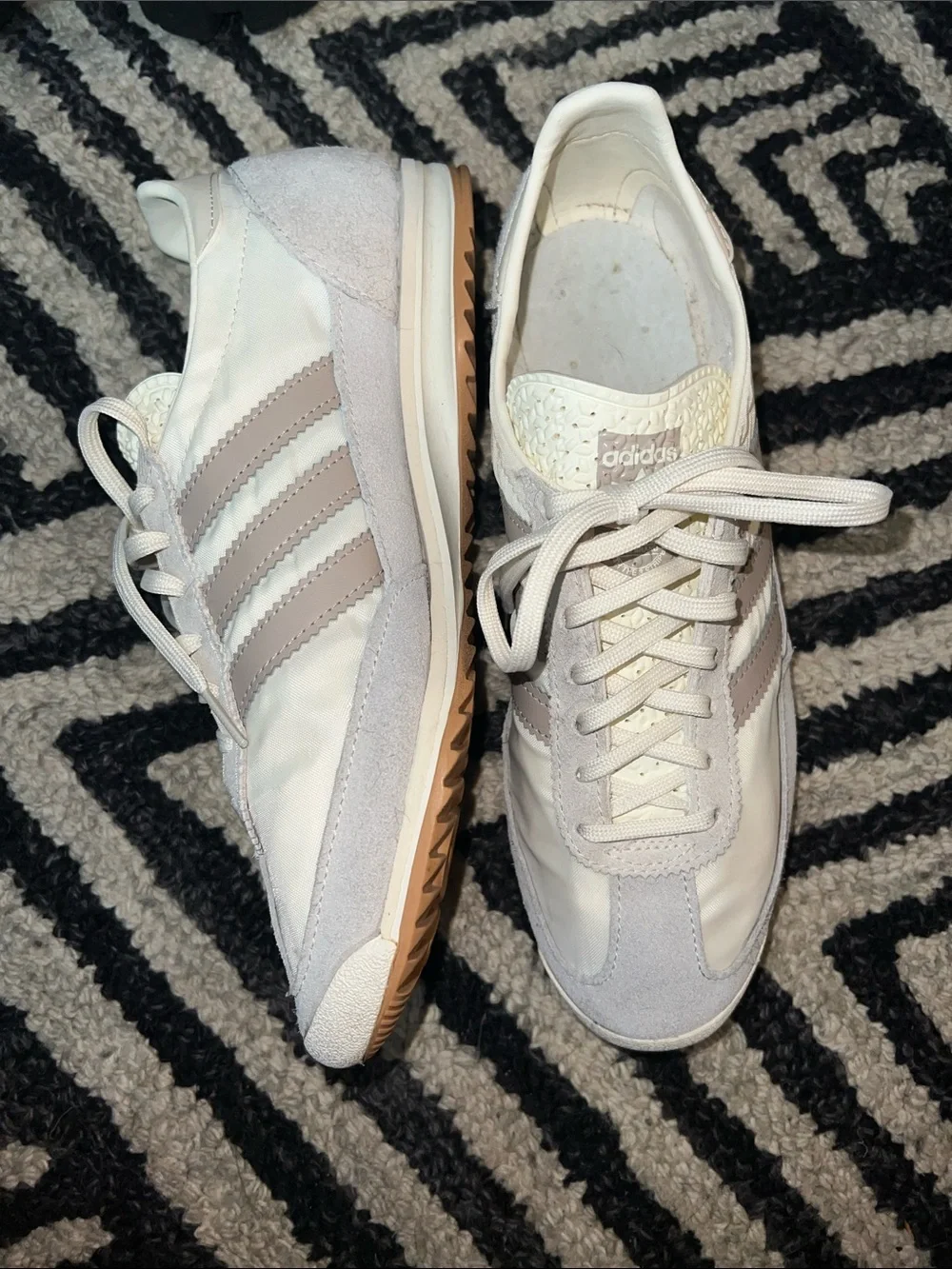 adidas Women's Off-White Retro Training Sneakers